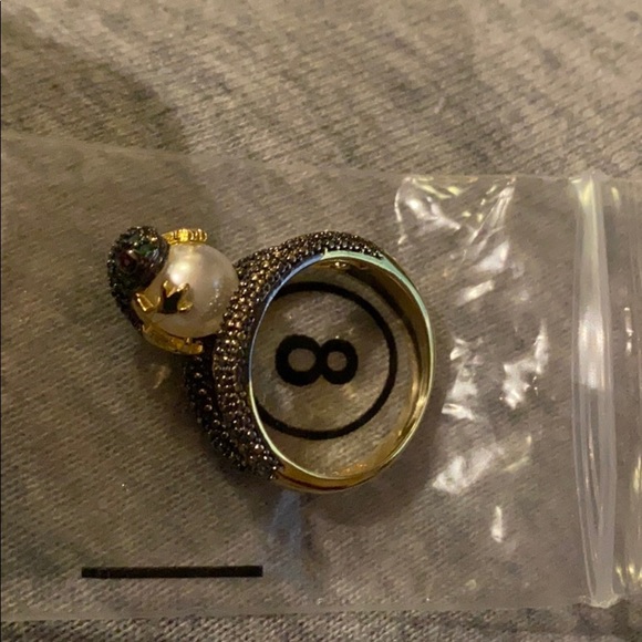 Gold frog style ring plated 18K‎ gold frog ring - Picture 8 of 8